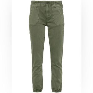 PAIGE Mayslie Cargo Pants Olive Ankle Zip Size 28